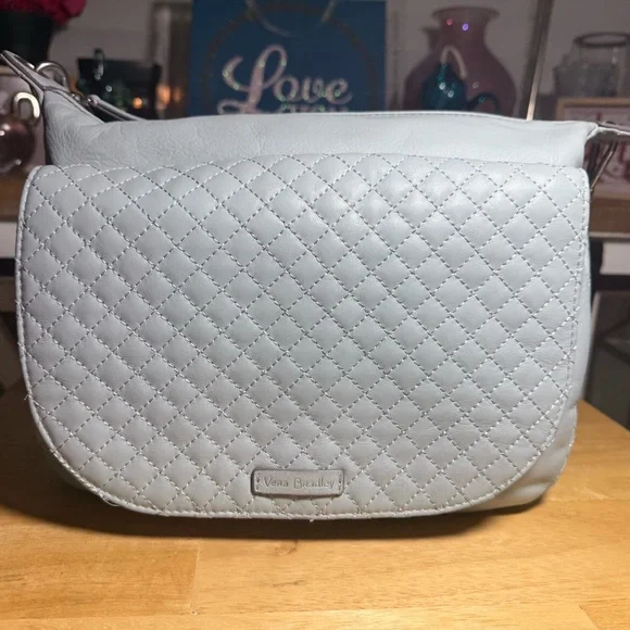 Vera Bradley leather Gallatin carryall Carson - Picture 3 of 10